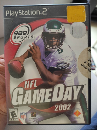 Ps2 - Nfl Gameday 2002 - Football Americano - Play Station 2