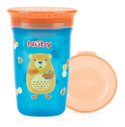 Vaso Nuby Wonder 360 Bebe Con Tapa Antiderrame Bpa Free