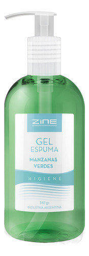 Zine Laboratorios Gel Espuma Manzanas Verdes 340ml
