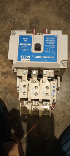 Contactor Cuttler Hammer De 135 Amp Y Bobina De 120 Voltios 