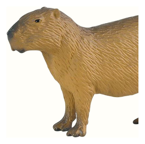 4 Simulación Capybara Figuritas Juguetes Capybara Estatua