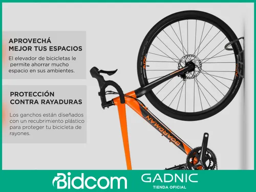 Kit X3 Soporte Para Bicicleta Pared Gancho Acero Resistente