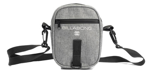 Shoulder Bag Billabong Bracket Wave Looper Wt24 Cinza Mescla Cor Cinza Claro