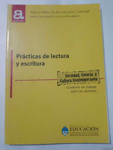 Practicas De Lectura Y Escritura Min. De Educación 2006