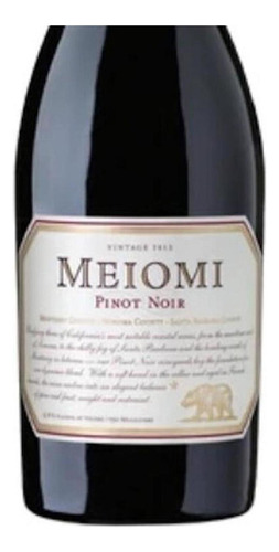 Pack De 2 Vino Tinto Meiomi Pinot Noir 750 Ml