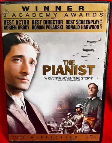 Dvd The Pianist. Román Polanski. Película Original 2003 R-1