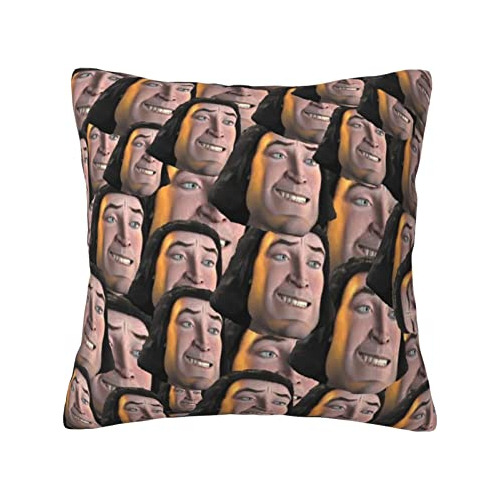 Funda De Almohada De Terciopelo Lord Farquaad Funda De ...