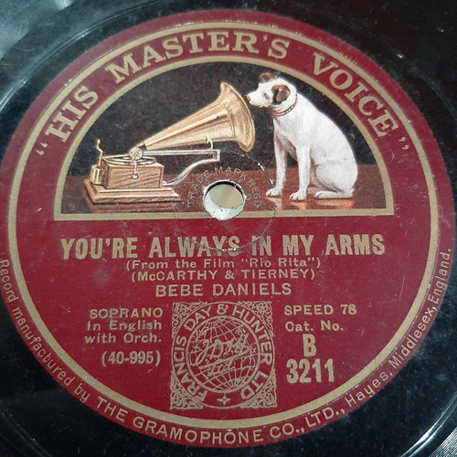 Pasta Bebe Daniels Soprano Masters Voice C382