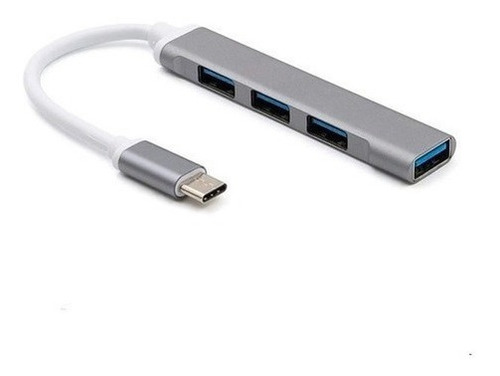 Hub Usb Tipo C A Usb 3.0 4 Puertos Somos Tienda Física 