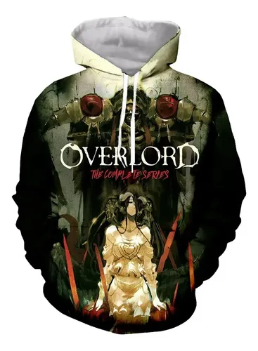 Sudadera De Manga Larga Con Estampado 3d Anime Overlord | Meses sin interés