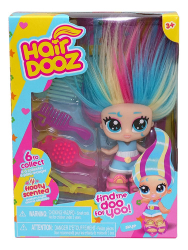 Boneca Colecionavel Hair Dooz Single Color Skye Multikids