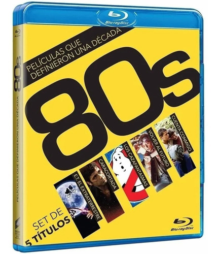 Decada 80s Coleccion Peliculas Boxset Blu-ray