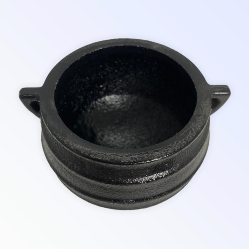 Imagem 2 de 4 de Caldeirão Bruxa Wicca Panela De Ferro Fundido S Tampa 300 Ml
