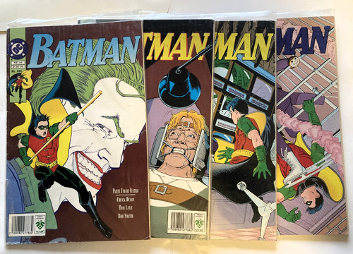 Comic Dc: Batman - Robin. 4 Tomos, Completa. Editorial Vid