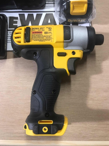 Llave De Impacto Inalambrica Dewalt Hexagonal 1/4 Dcf815s2