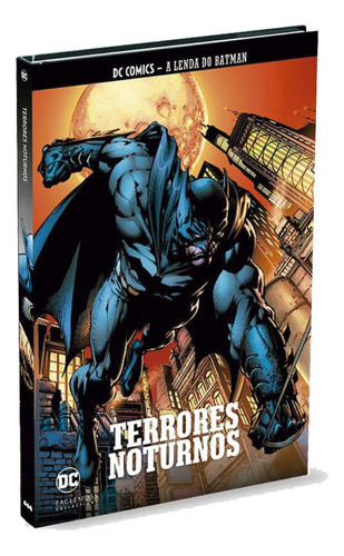 Terrores Noturnos, De Paul Jenkins E Tony S. Daniel. Série A Lenda Do Batman Editora Eaglemoss, Capa Dura, Edição 24 Em Português, 2020