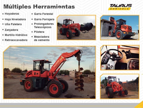 Manipulador Brazo Telescópico Pala Cargadora Taurus Tl 2500