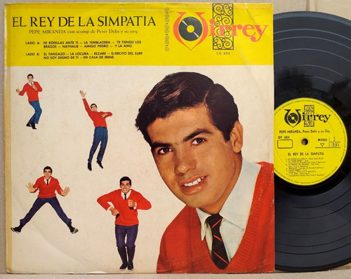 Pepe Miranda - El Rey De La Simpatia - Lp Peru 1965 Beatles