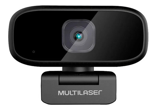Câmera web Multilaser WC052 Full HD 30FPS cor preto