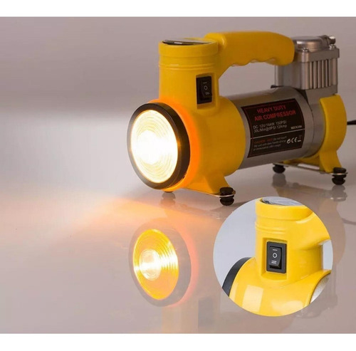 Mini Compresor De Metal Resistente 12volt 150 Psi