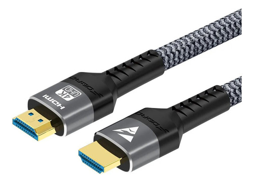  Cable Hdmi 4k Alta Velocidad 60hz 18gbps Ps5 2mts Enmallado