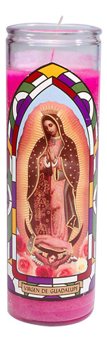 Vela Perfumada Guadalupe Alta Rosa