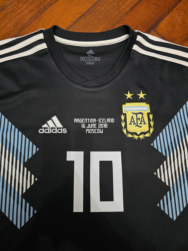 Camiseta Alternativa Selección Argentina 2018/19 Messi 10 Xl (Usado)
