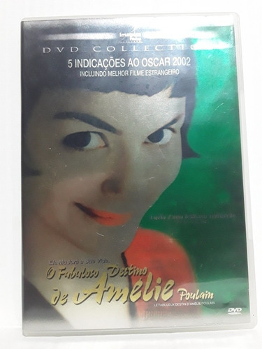 Dvd O Fabuloso Destino De Amelie Poulain Ed Metalizada Duplo