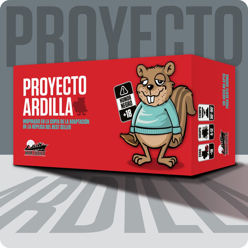 Proyecto Ardilla - Juego De Mesa Para Fiestas Y Adultos