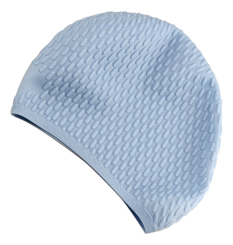 Práctico Gorro De Piscina Impermeable De Silicona Para Nadar