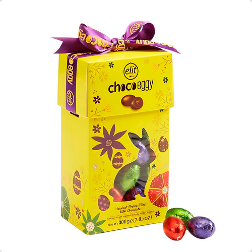 Ovinhos De Páscoa Choco Eggy Com Cacau Coelhinhos Carinhosos