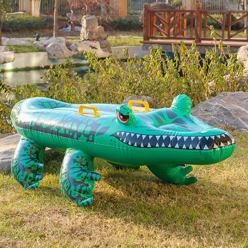 Cocodrilo Inflable Flotador De Piscina De Cocodrilo Flotador