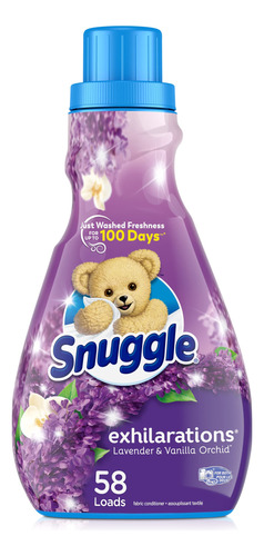 Snuggle Exhilarations Suavizante Liquido Para Telas, Lavanda