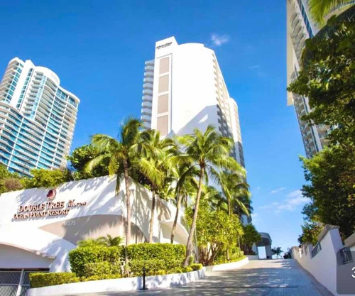 Alquiler Departamento Miami- Sunny Isles Beach- Hilton Double Tree Ocean Point Resort & Spa Sobre La Playa (fee Opcional!!)