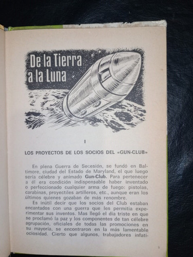Libro De La Tierra A La Luna Julio Verne