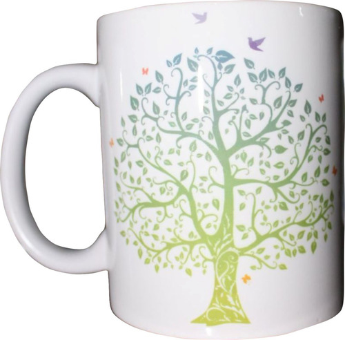 Taza Personalizada Del Árbol De La Vida