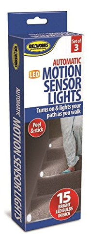 Juego De 3 Luces Con Sensor De Movimiento Led Automáticas