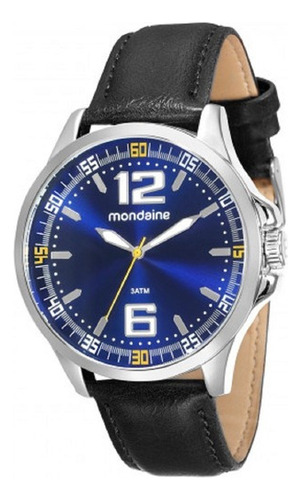 Relógio Masculino Mondaine Pulseira De Couro 76672g0mvnh2