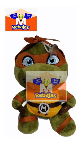 Imagen 1 de 4 de Peluche De Las Tortugas Ninja