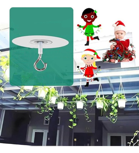 Curtain 6* Household Mobile Hook, Clothing, Plants