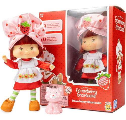 Rosita Fresita Strawberry Shortcake Con Aroma A Fresa 5.5pul