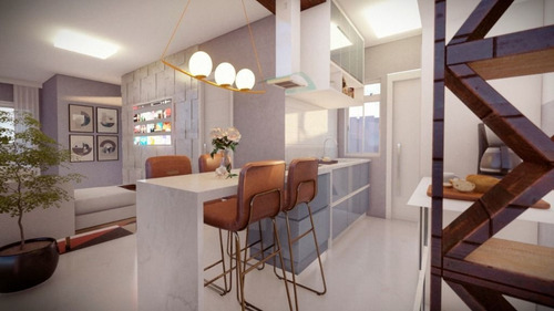 Imagem 16 de 26 de Cobertura Com Elevador, 03 Quartos, (01 Suíte) Espaço Gourmet, 02 Vagas Cobertas À Venda, 121 M² - Vila Curuçá - Santo André/sp - Co0693