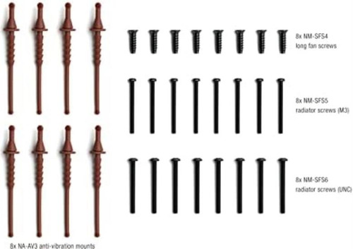 Noctua Na-is1-14 Sx2, Espaciadores Laterales De Entrada Para