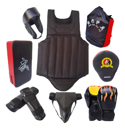 8x Equipo De Protección De Taekwondo Protección Completa L