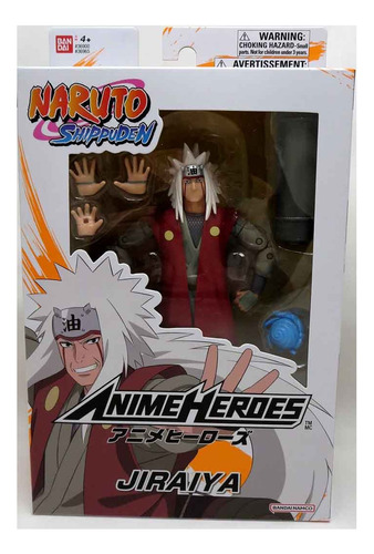 Bandai Anime Heroes - Naruto Shippuden - Jiraiya - Original!