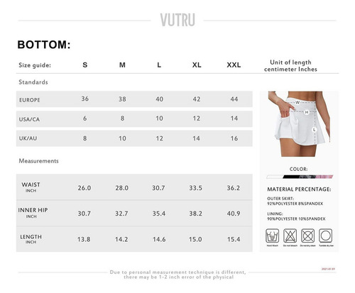 Falda De Tenis Plisada For Mujer Falda Corta Deportiva