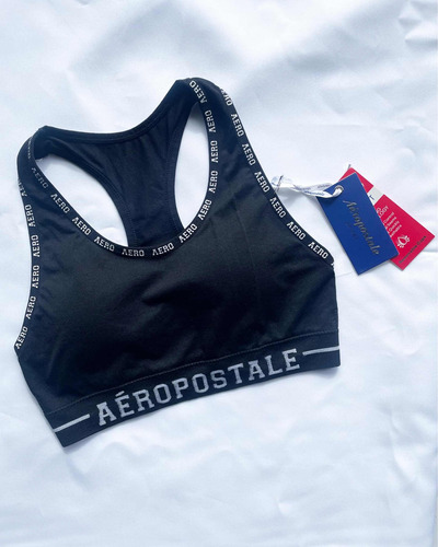 Top Negro Aeropostale Deportivo