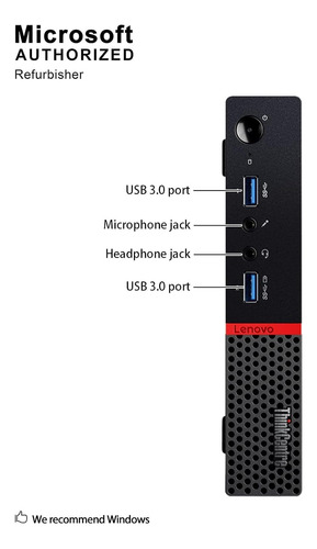 Lenovo Thinkcentre M900 Tiny Desktop Pc Core I5 6500 8g 256g (Reacondicionado)