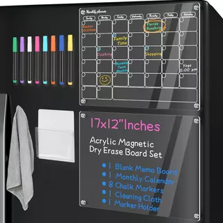 Acrylic Ic Dry Erase Board For Fridge Set Ic Acrylic ...