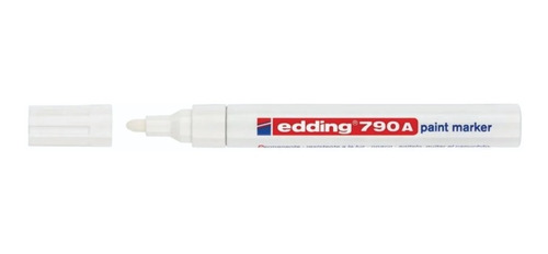 Marcador Edding 790a -blanco 2-4 Mm Paint Marker X5 Unidades